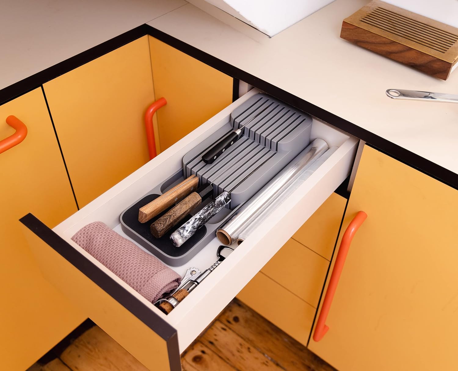 Joseph Joseph DrawerStore Knife Organizer, holds up to 9 knives, Kitch