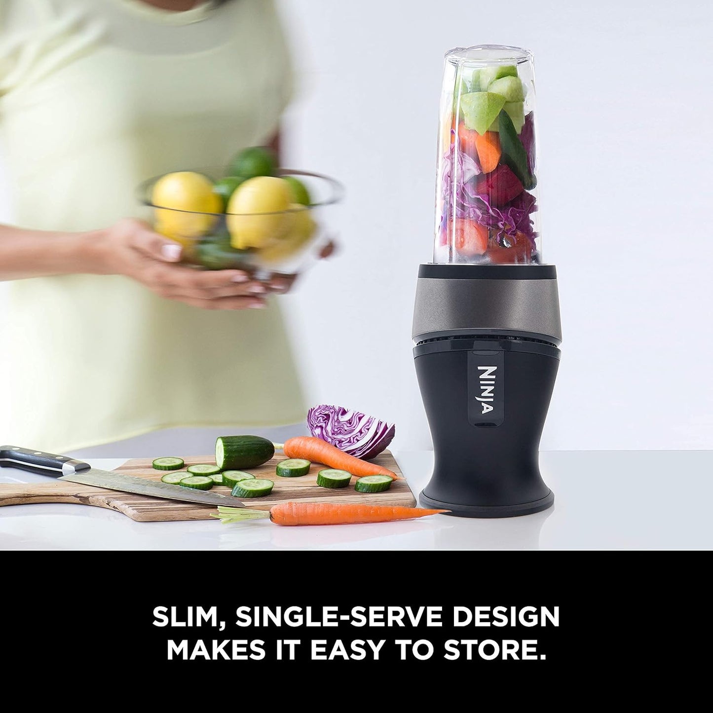 Ninja Fit Compact Personal Blender, Portable Blender for-Smoothies, Sh