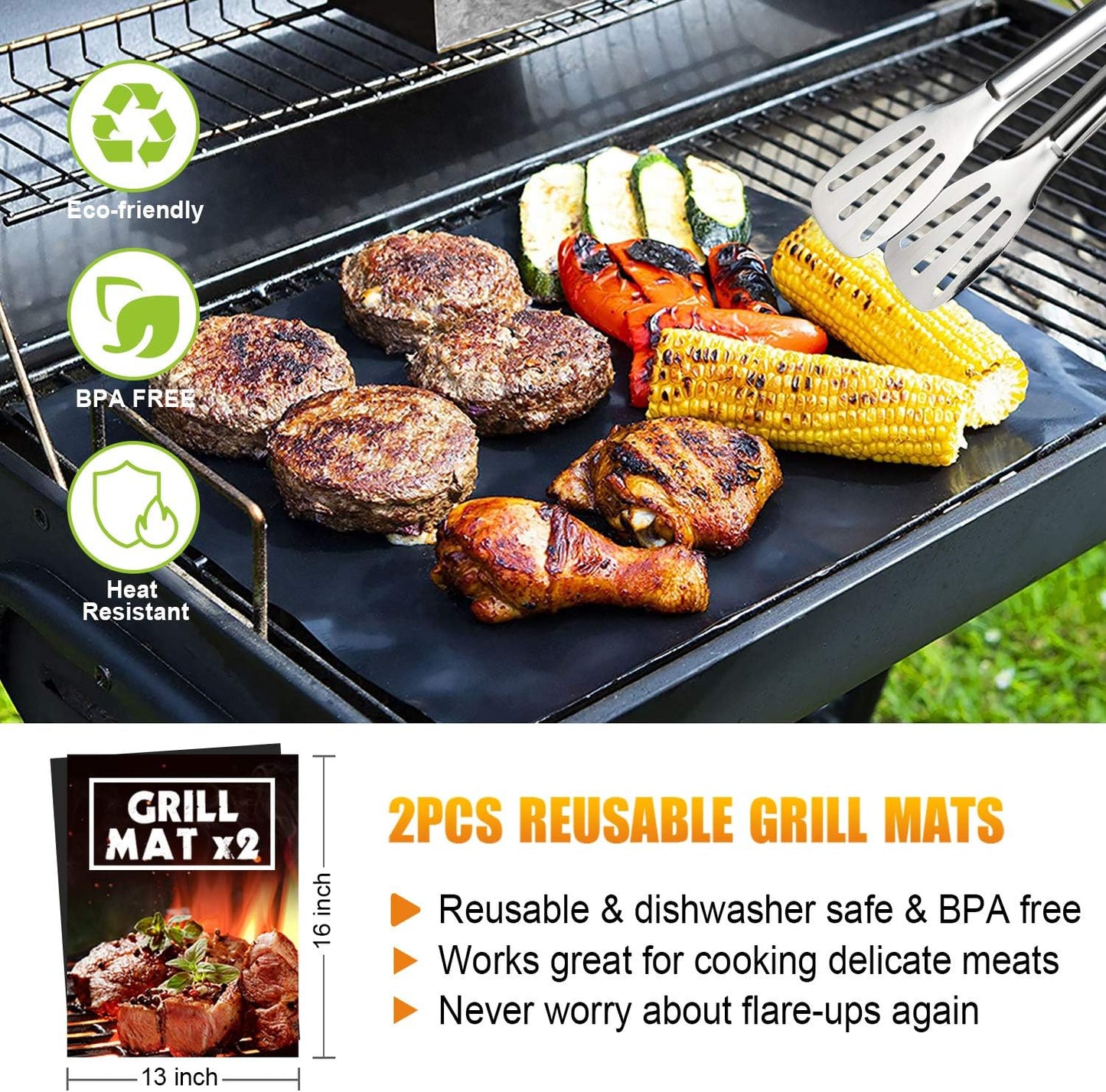 BBQ Grill Accessories Set, 38Pcs Stainless Steel Grill Tools Grilling 