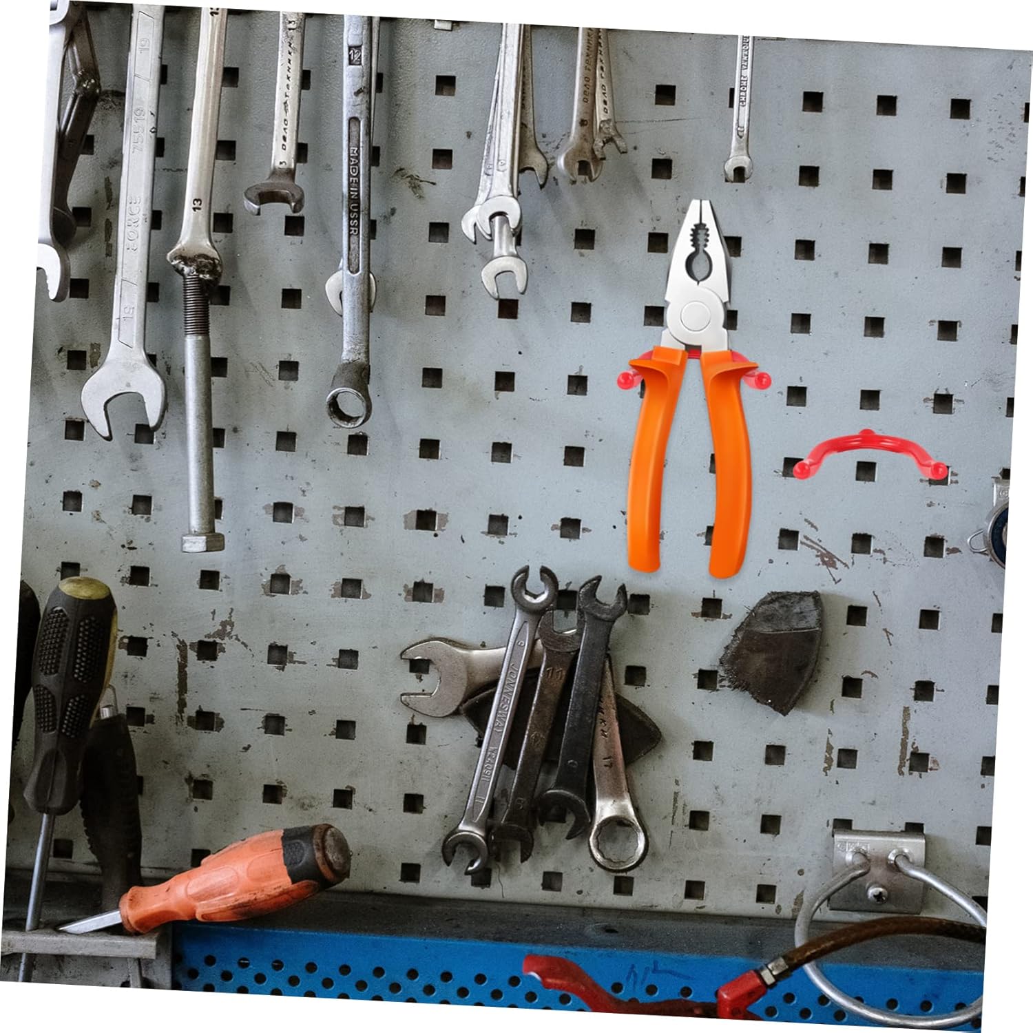 PRETYZOOM 16pcs Y-Shape Multi-Purpose Garage Hooks Heavy Duty Tool Han
