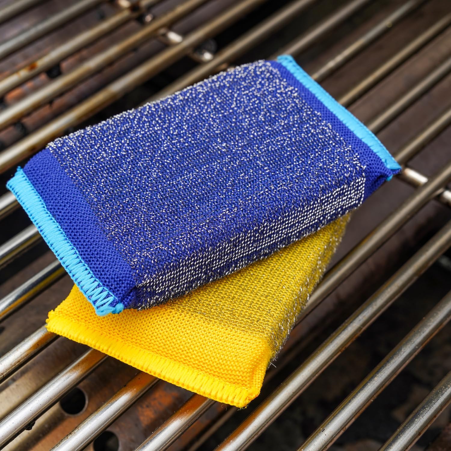 Scrub Daddy BBQ Daddy Grill Cleaner Kit - Bristle Free Grill Brush wit