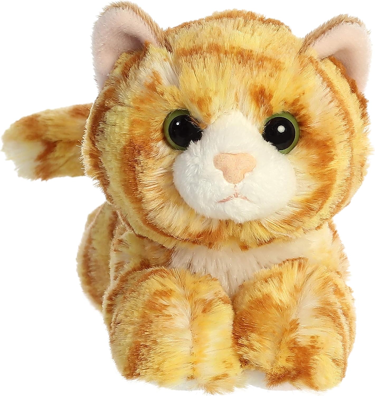Aurora® Adorable Mini Flopsie™ Ginger Cat™ Stuffed Animal - Mini Compa