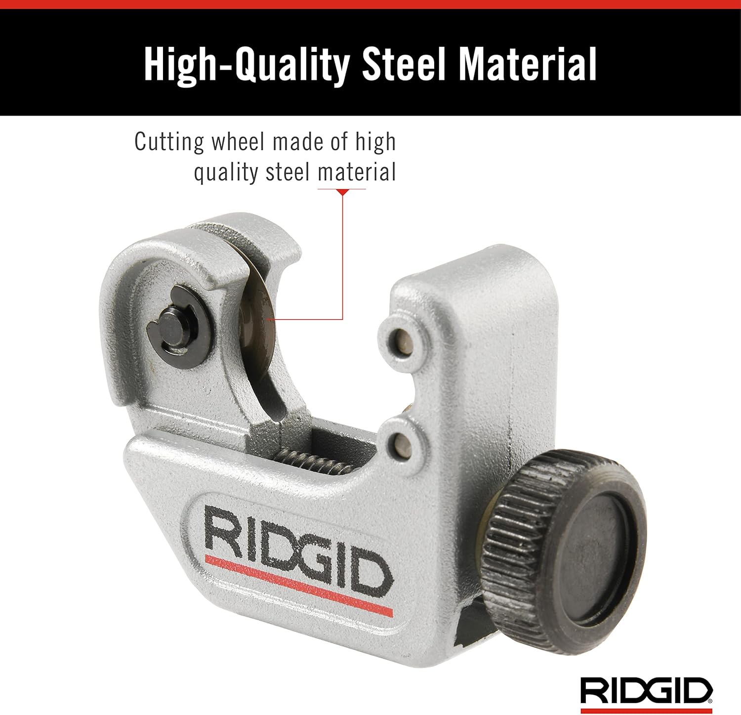 RIDGID 32985 Model 104 Close Quarters Tubing Cutter, 3/16-inch to 15/1