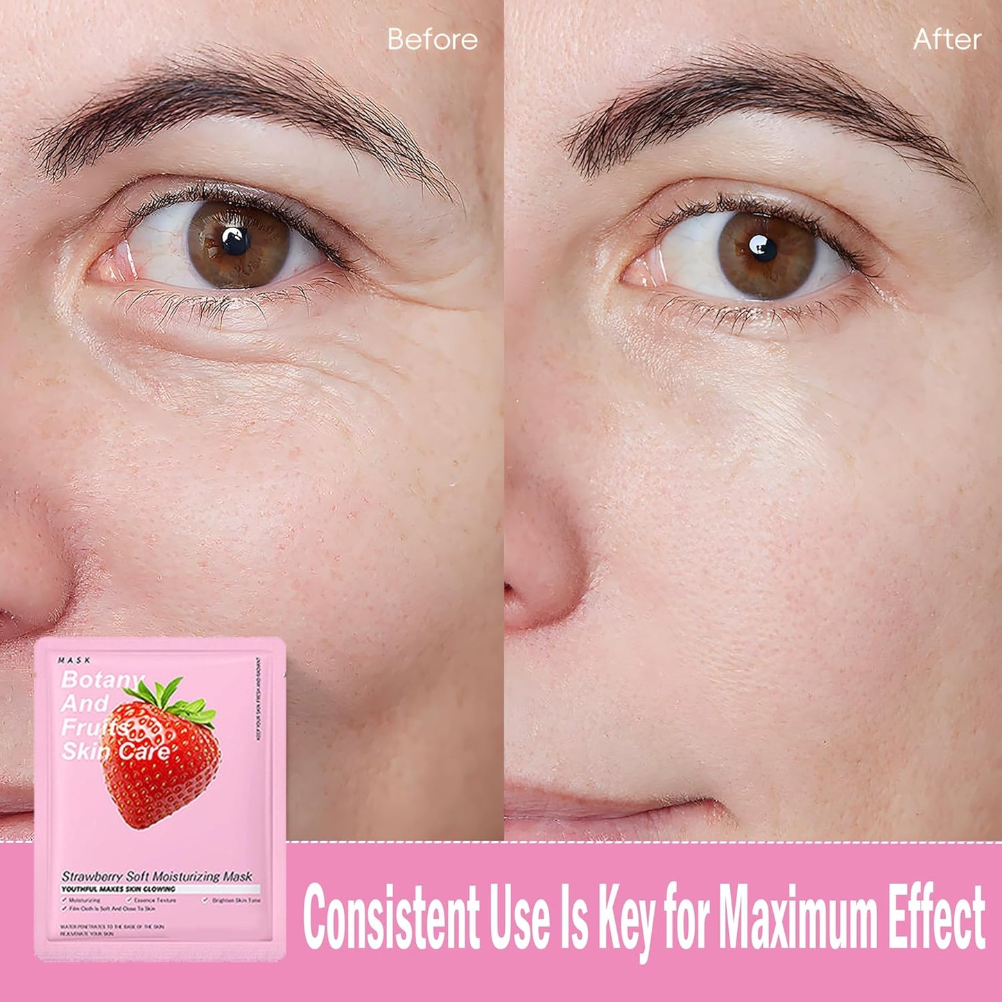 40 Pack Collagen Face Masks Skincare Bulk for All Skin Types,Hydrating