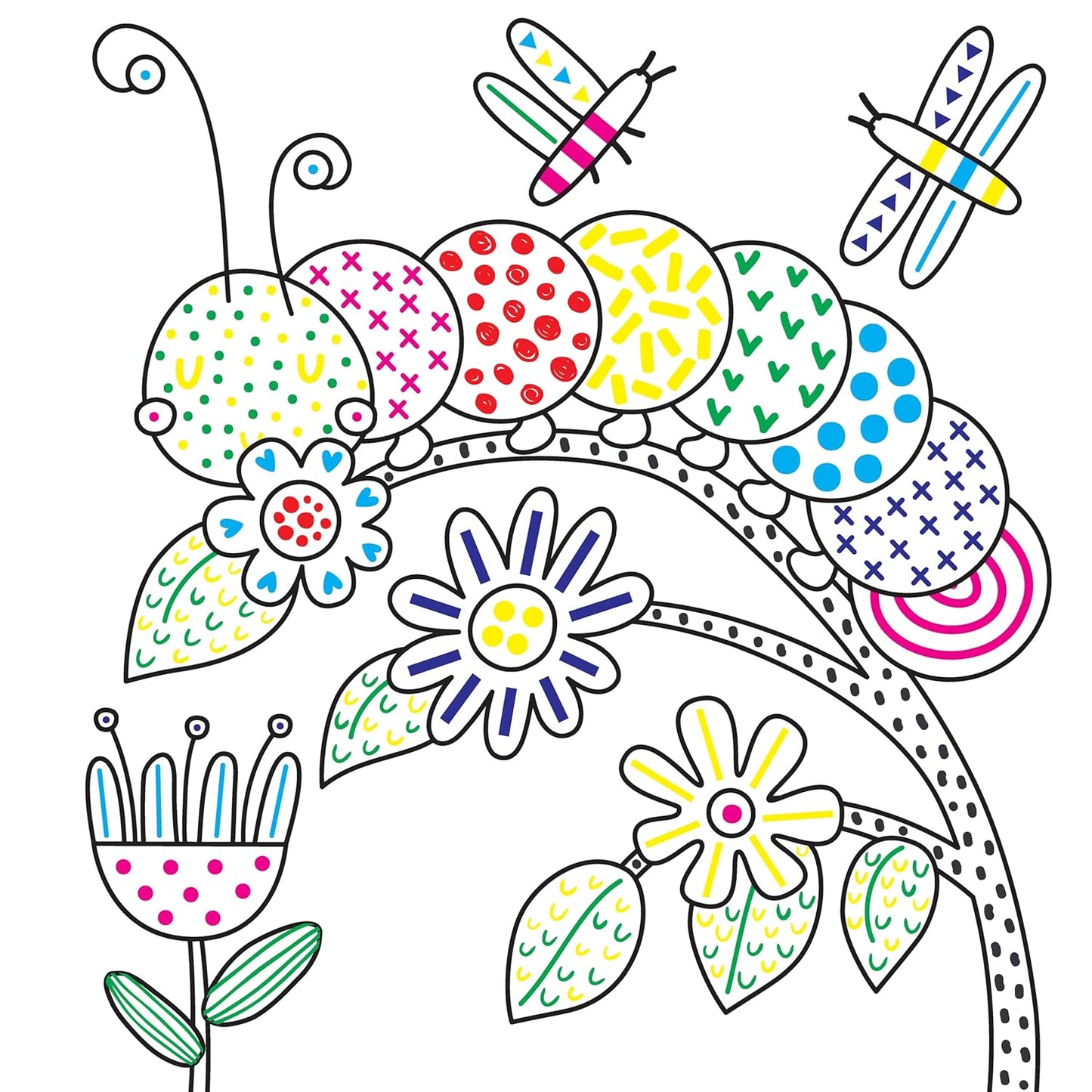 Easy and Fun Paint Magic with Water: Garden Bugs and Friends (Happy Fo