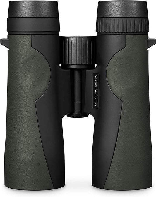 Vortex Optics Crossfire HD 10x42 Binoculars - HD Optical System, Tripod Adaptable, Rubber Armor, Waterproof, Fogproof, Shockproof, Included GlassPak - Unlimited, Unconditional Warranty