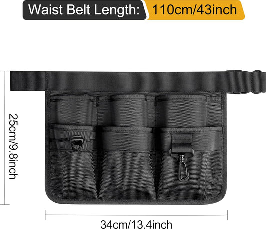 Garden Apron for Women, Adjustable Tool Belt with 8 Pockets - Heavy Du