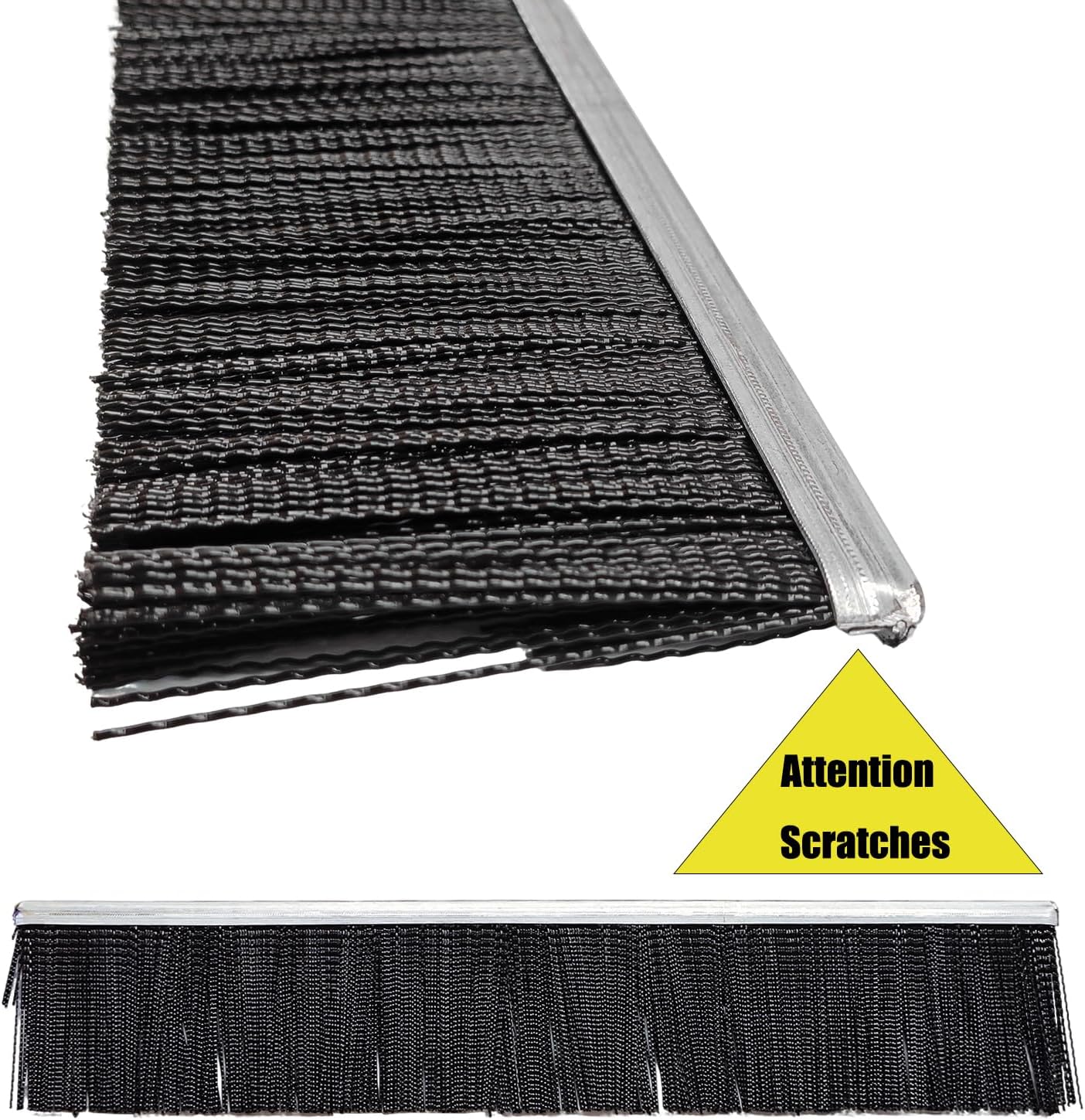 24" Lawn Sweeper Brush Replacement for 26" & 48" Tow Behind Lawn & Leaf Sweeper, 4 Pack