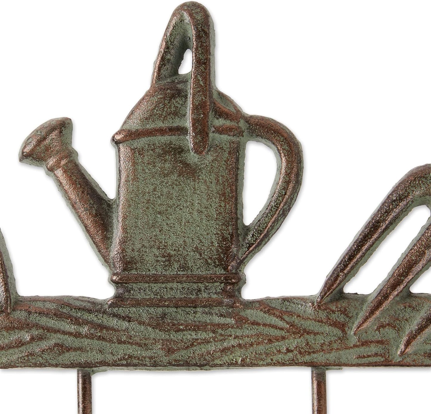 DII Decorative Cast Iron Wall Hook Collection, Garden Tools
