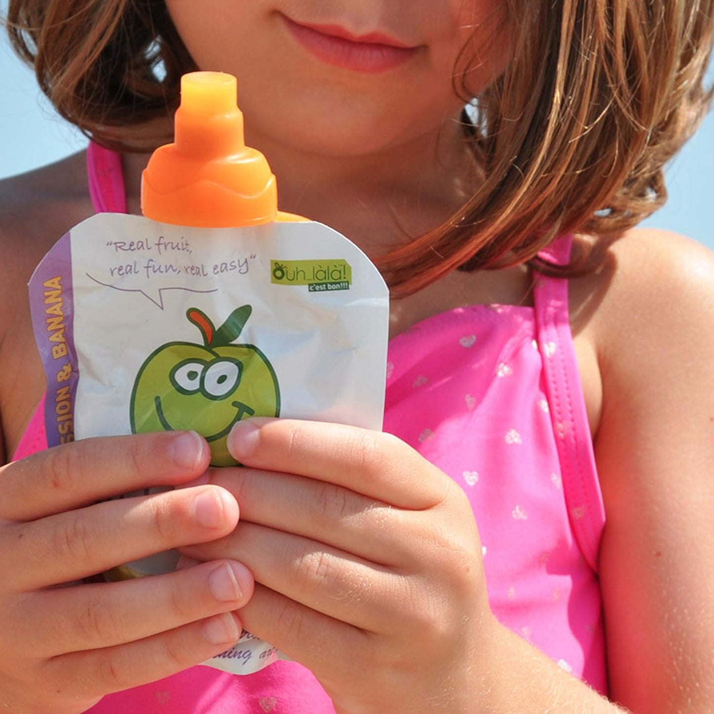ChooMee SoftSip Food Pouch Top | Baby Led Weaning | No Spill Flow Cont