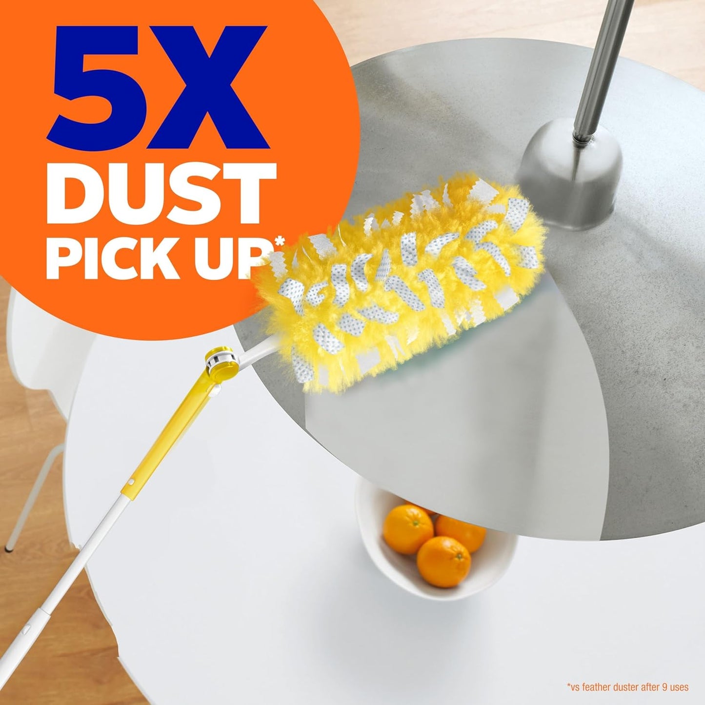 Swiffer Duster Kit with 3 ft Extendable Handle, Heavy Duty Dusting Sta