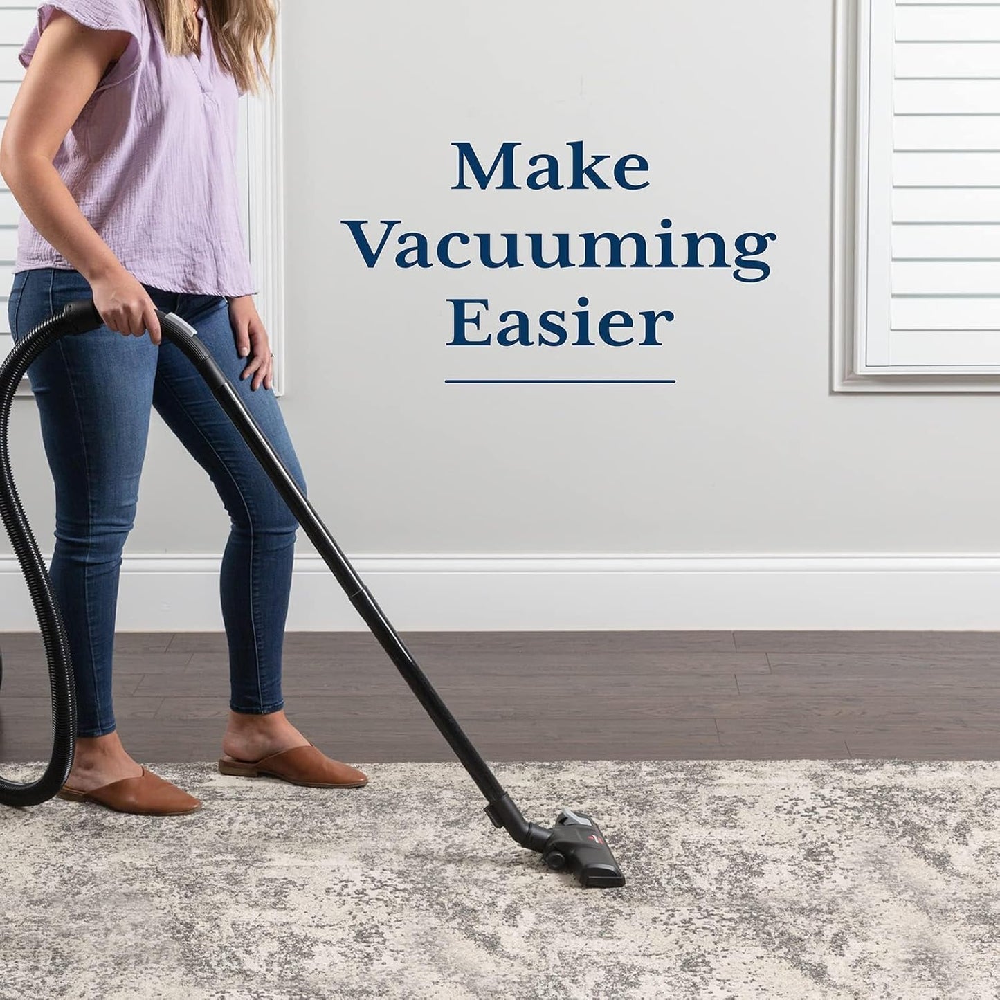 Veken Rug Gripper Pad for Hardwood Floors, Thick Non Slip Rug Pads for