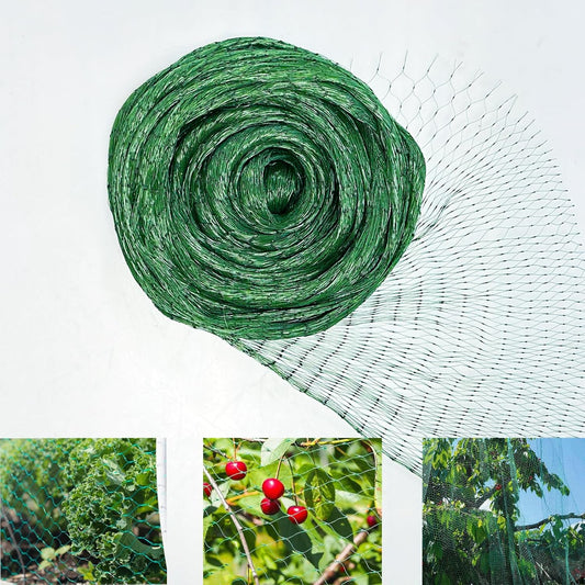 MEANCHEN Bird Netting for Garden 6.5×100FT, 0.3IN Mesh Garden Netting 