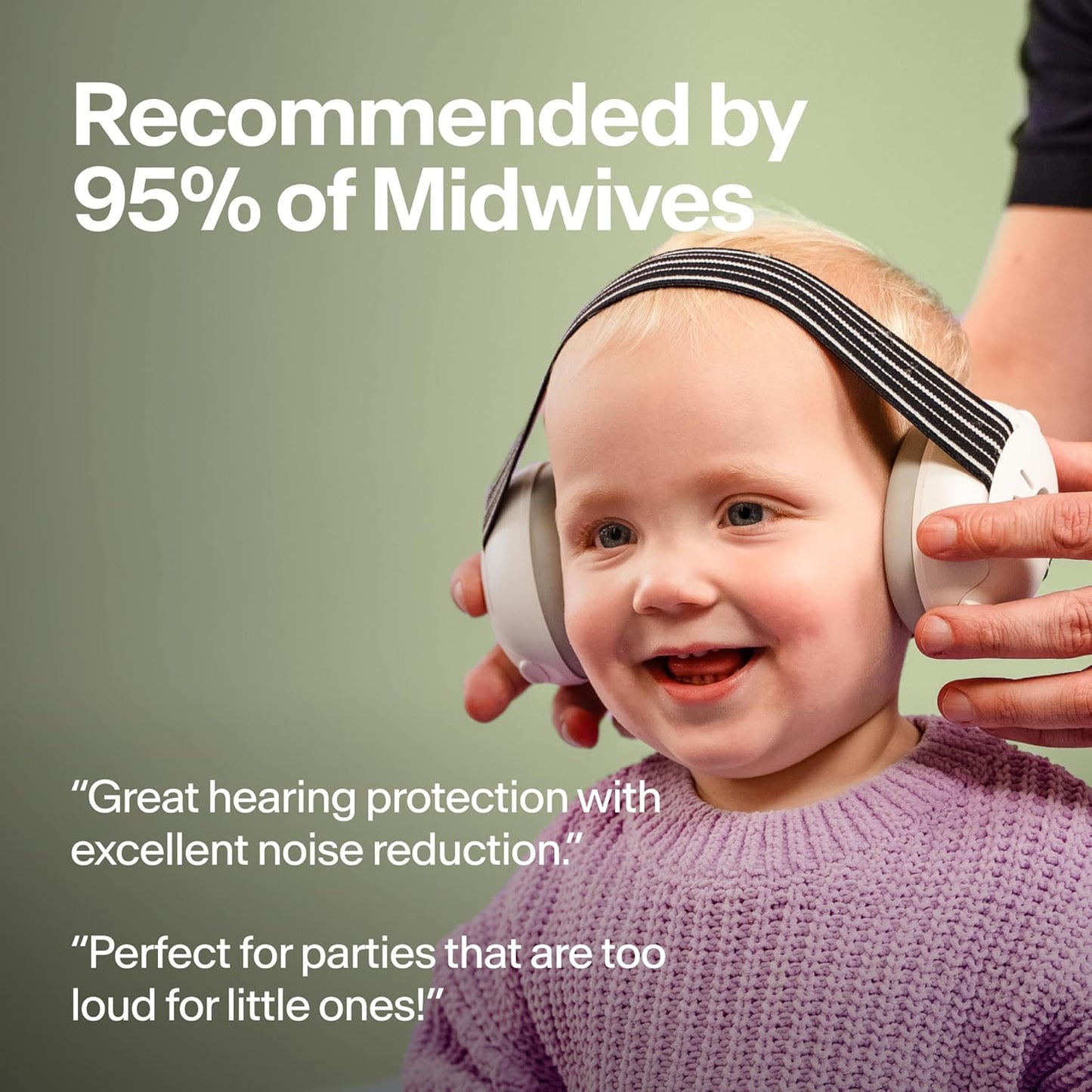 Alpine Muffy Baby Ear Protection for Babies and Toddlers up to 36 Mont