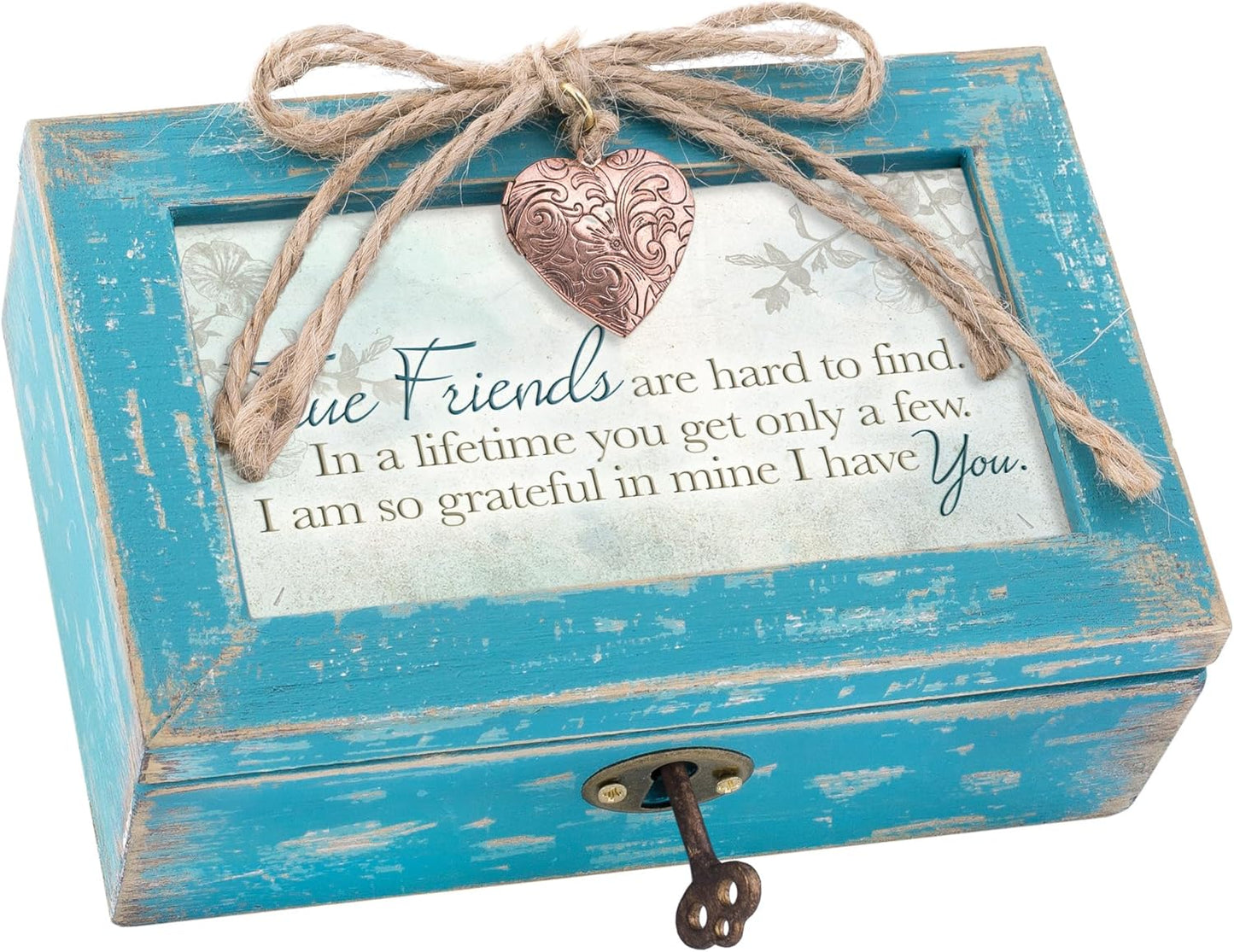 Cottage Garden True Friends Grateful Petite Locket Distressed Music Bo