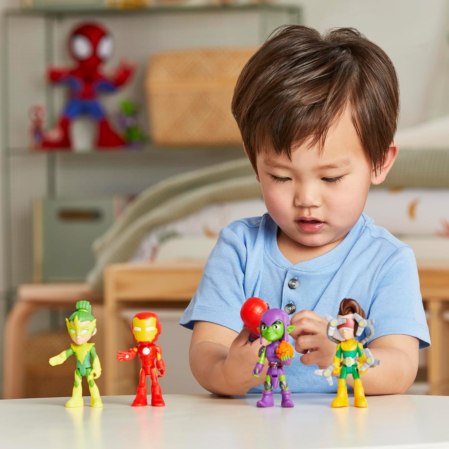 Spidey and his Amazing Friends Hasbro Marvel, Friends & Foes Pack, 5 A