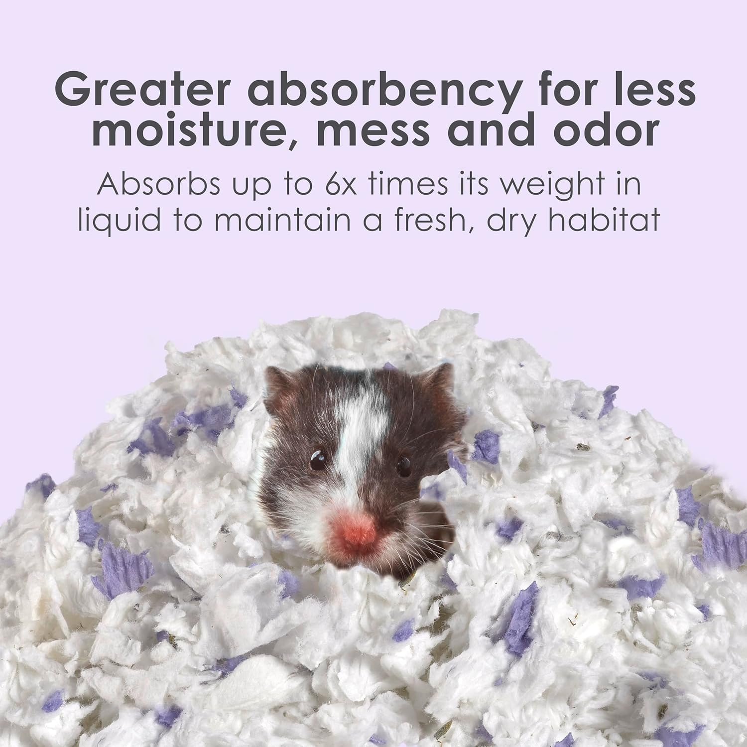Kaytee Clean & Cozy Lavender Paper Bedding For Pet Guinea Pigs, Rabbit