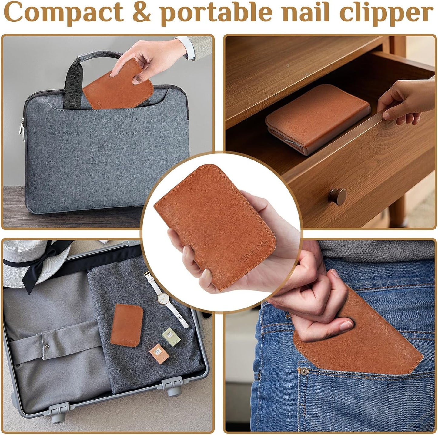 Manicure Set Professional Nail Clipper Kit-26 Pieces Stainless Steel M