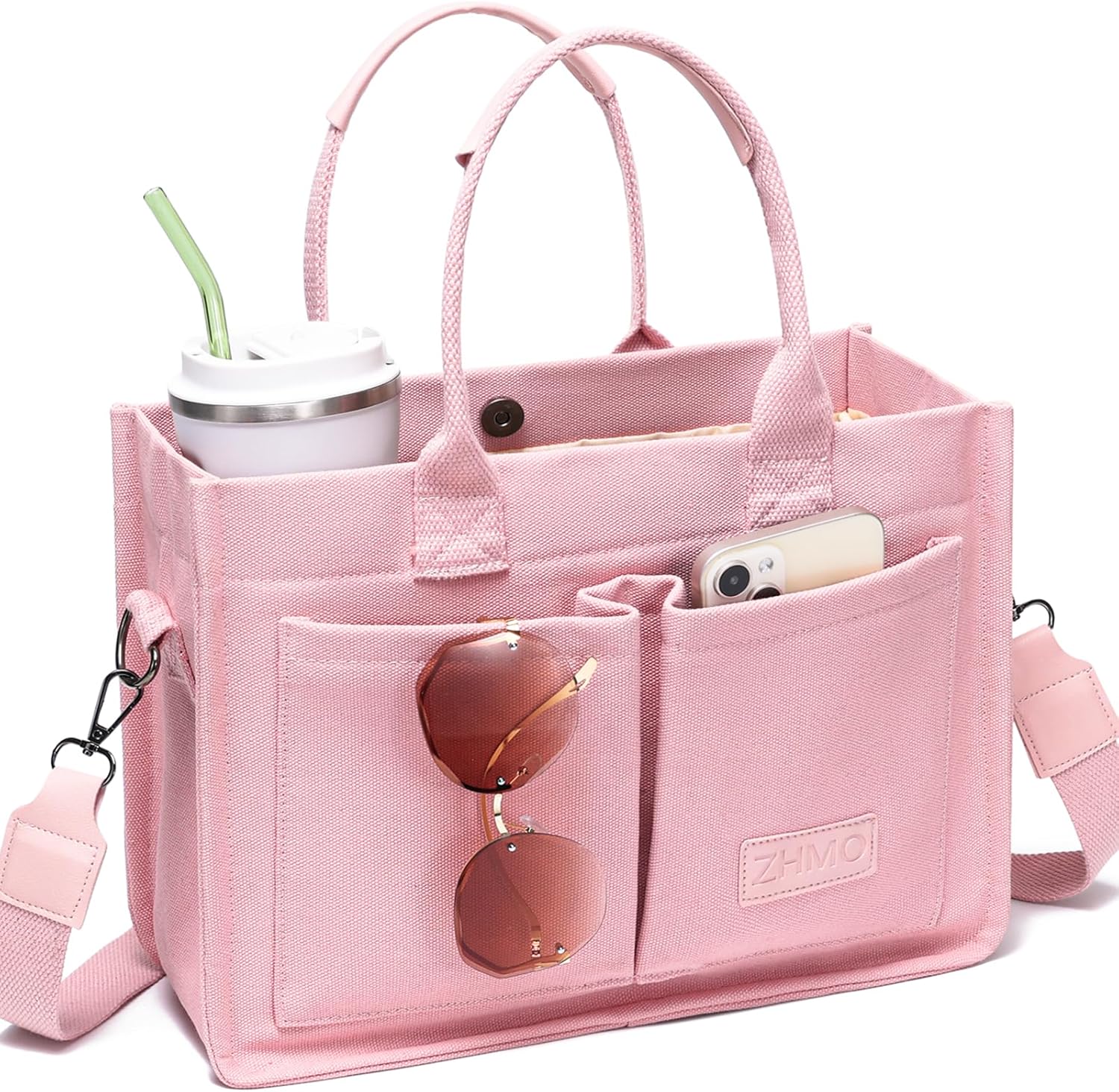 Canvas Tote Bag for Women,Women's Bags Crossbody Bags Work Laptop Tote