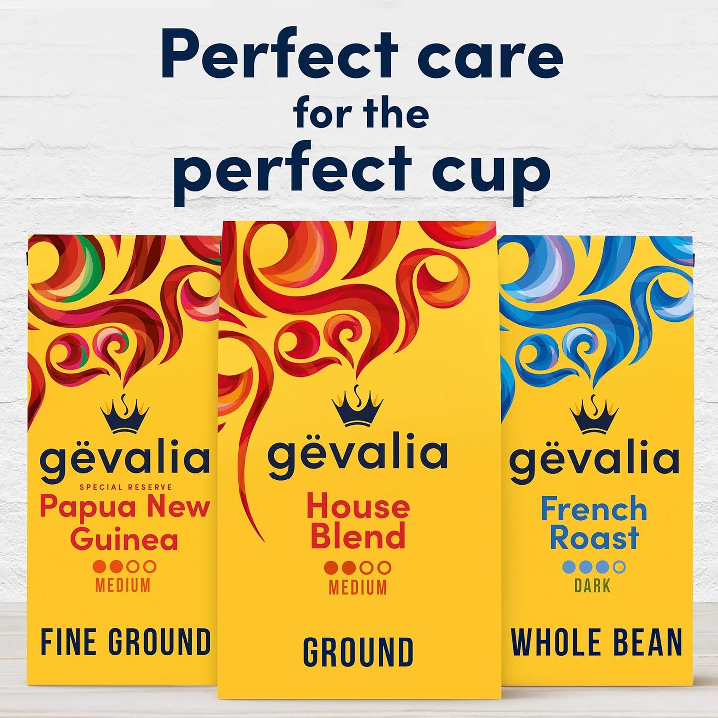 Gevalia House Blend Medium Roast 100% Arabica Ground Coffee, for a Ket