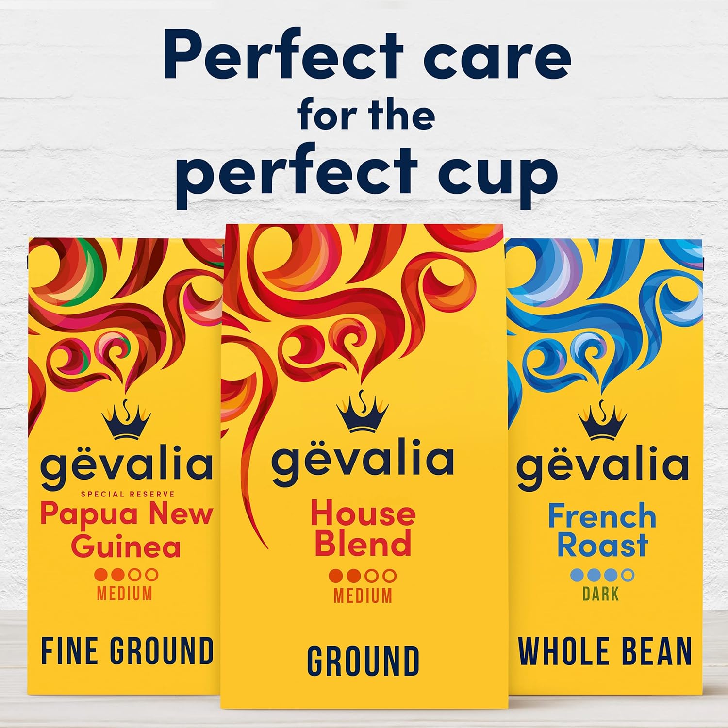 Gevalia House Blend Medium Roast 100% Arabica Ground Coffee, for a Ket