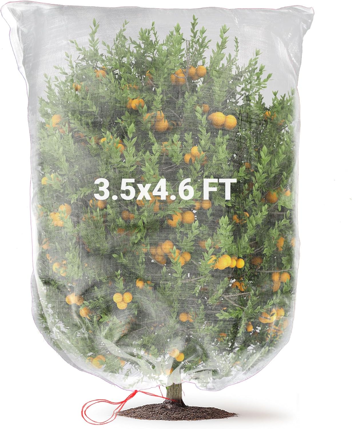 Sukh Bird Netting for Garden - 3.5 x 4.6 FT Garden Netting Pest Barrie