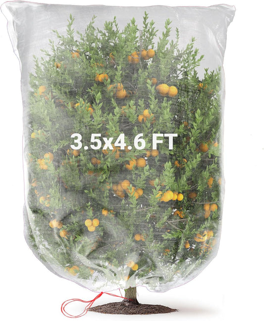 Sukh Bird Netting for Garden - 3.5 x 4.6 FT Garden Netting Pest Barrie