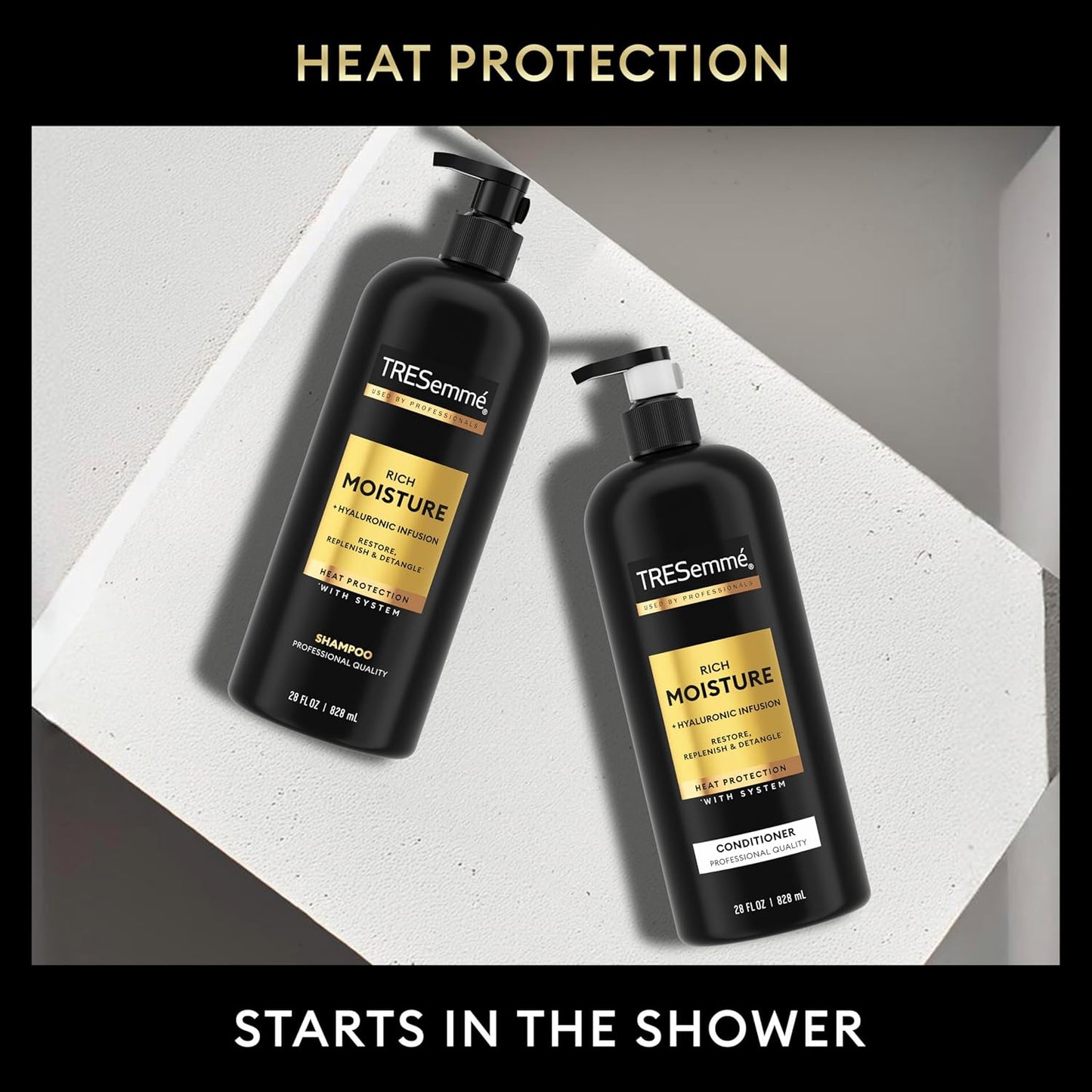 TRESemmé Rich Moisture Shampoo and Conditioner 2 Count Rich Moisture f