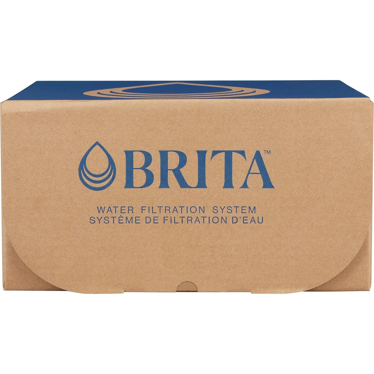 Brita Large Water Filter Pitcher for Tap and Drinking Water with SmartLight Change Indicator, Includes 1 Standard Filter, BPA-Free, Lasts 2 Months, 10-Cup Capacity, Stretch Limo Black