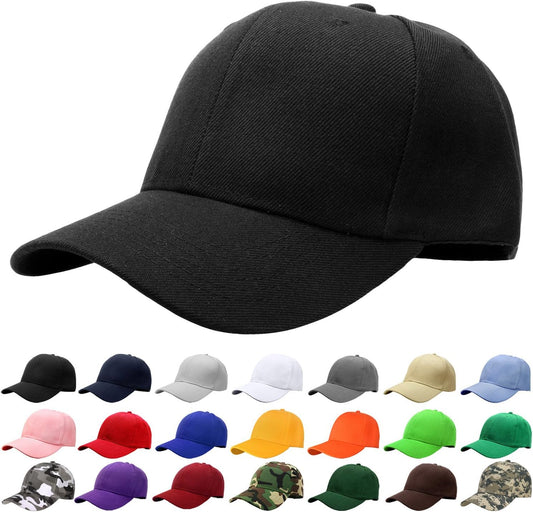 Falari Baseball Cap Adjustable Size for Running Workouts and Outdoor A