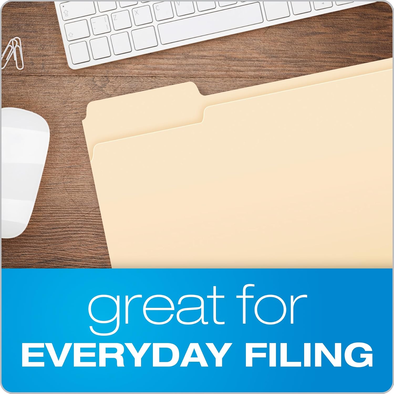 Pendaflex File Folders, Letter Size, 1/3 Cut, Manila, 250 per Box (752