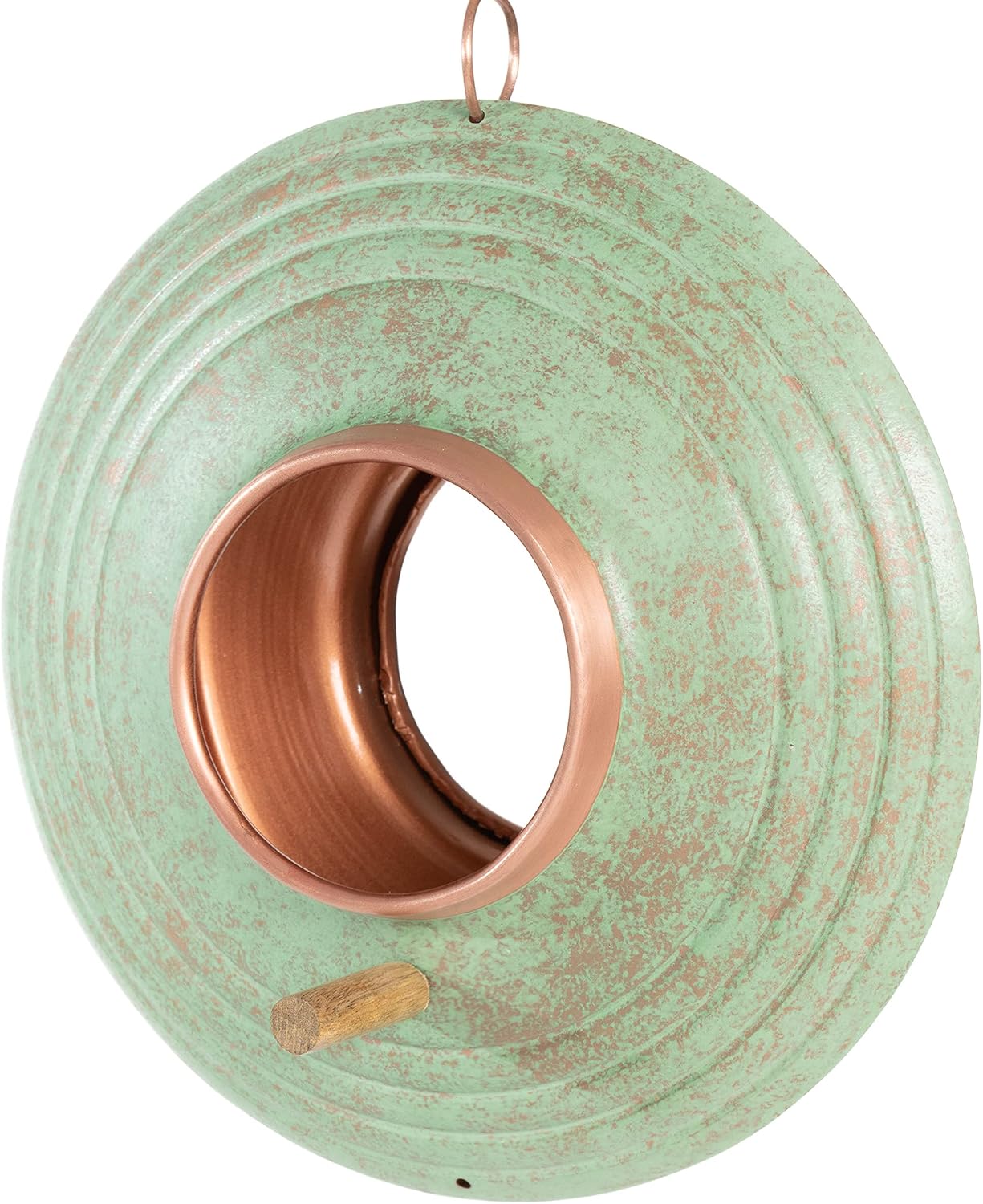 Good Directions Fly-Thru Bird Feeder, Verde