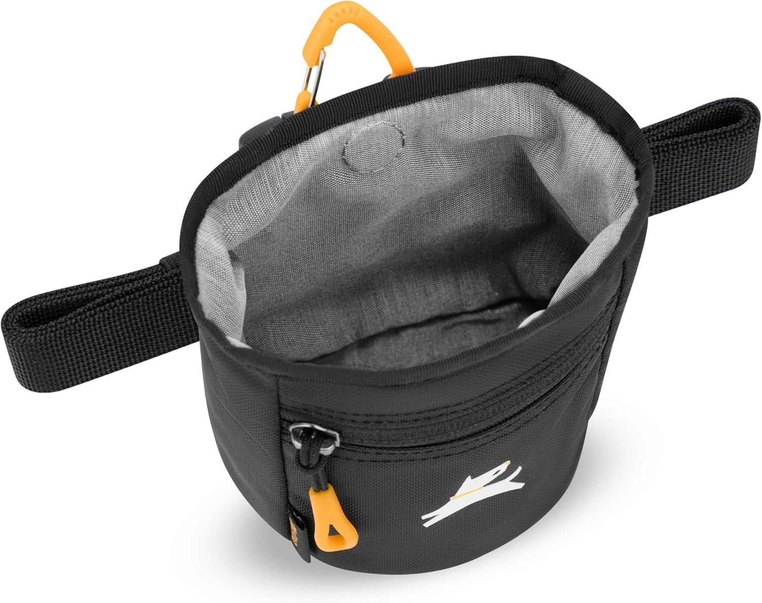 OllyDog Goodie Treat Bag, Dog Treat Pouch, Waist Belt Clip for Hands-F