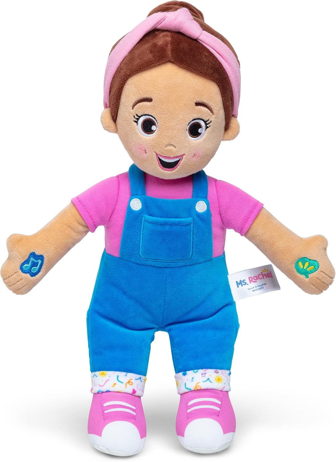Ms. Rachel Official Speak & Sing Doll, 16” Tall Interactive Toy with 4