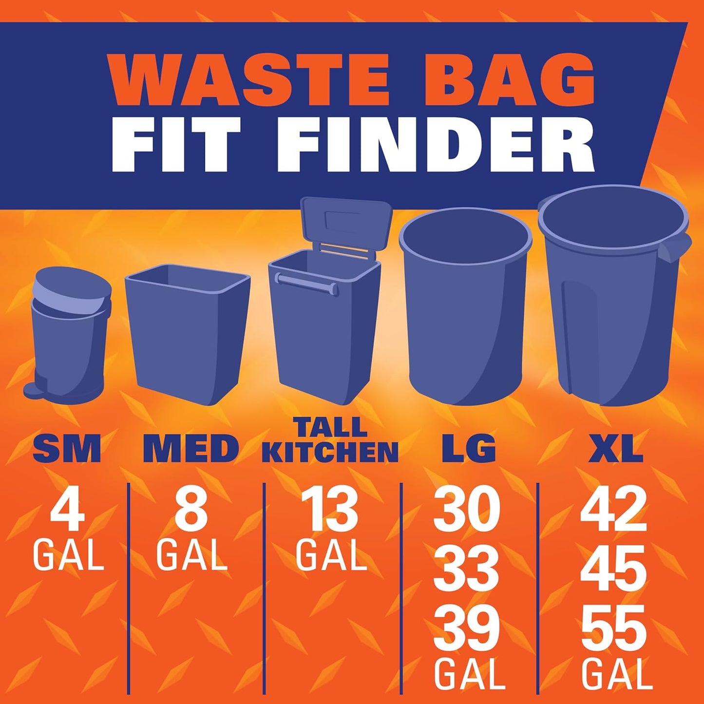 Hefty Ultra Strong 30 Gallon Trash Bags, Large Trash Bags 30 Gallon Si