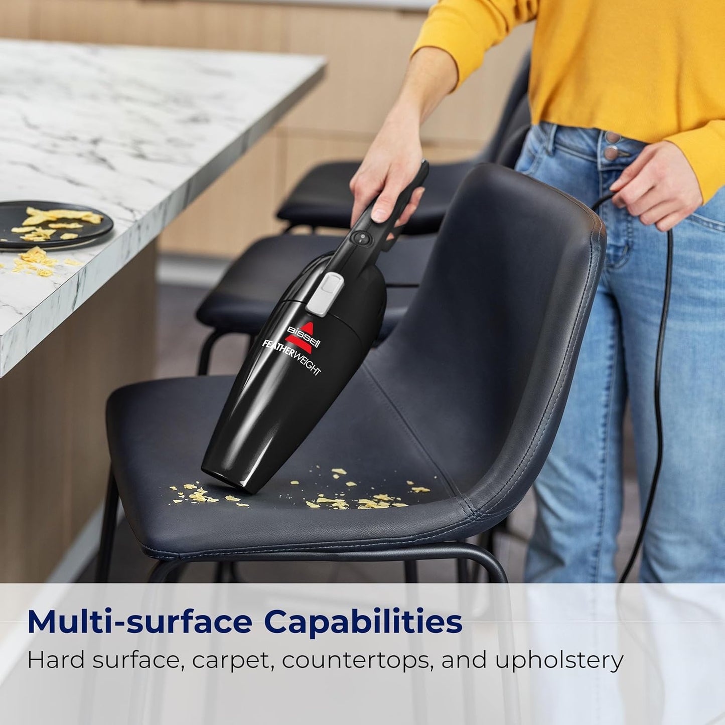 Bissell Featherweight Stick Lightweight Bagless Vacuum with Crevice To