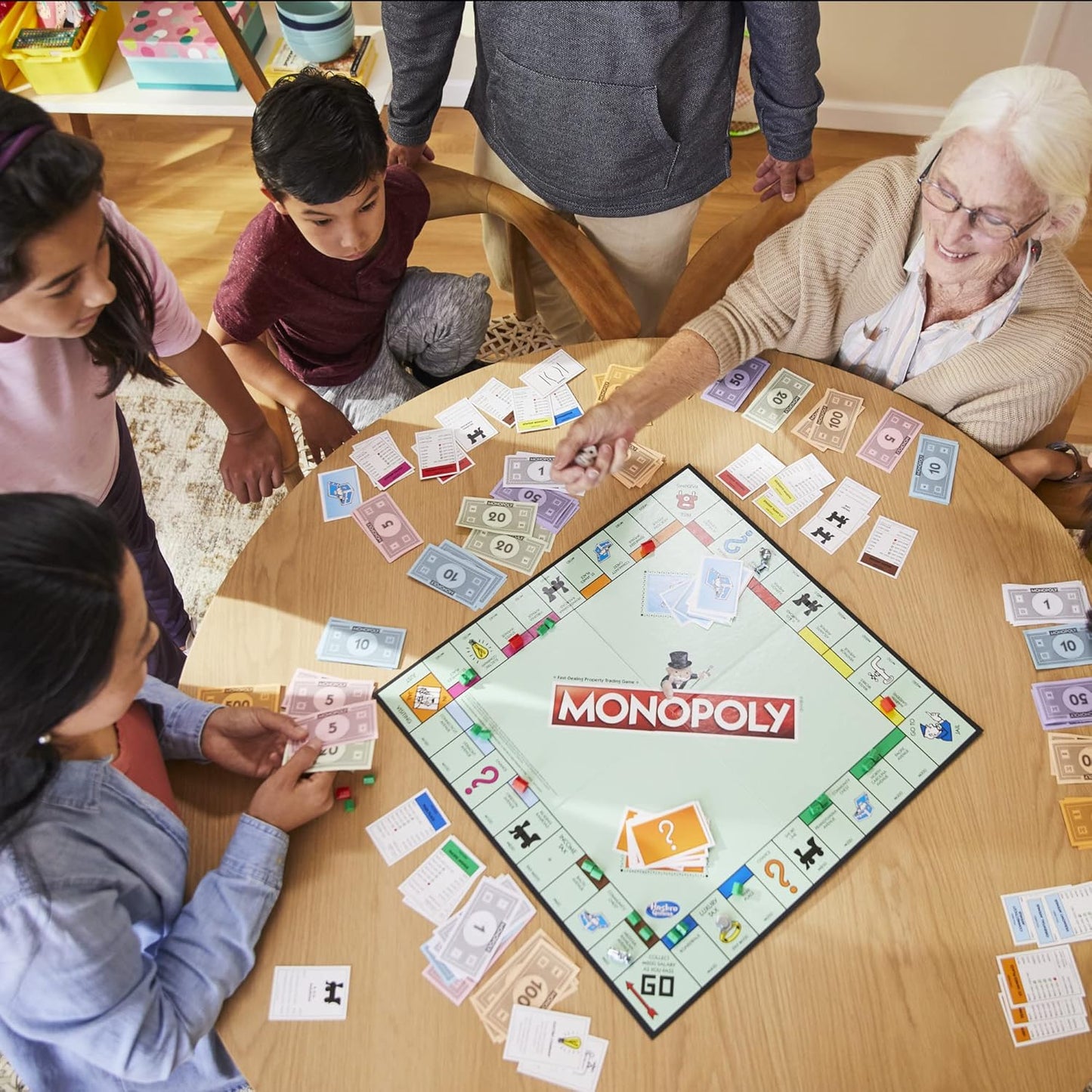 Monopoly Game, Family Board Games for 2 to 6 Players & Kids Ages 8 and