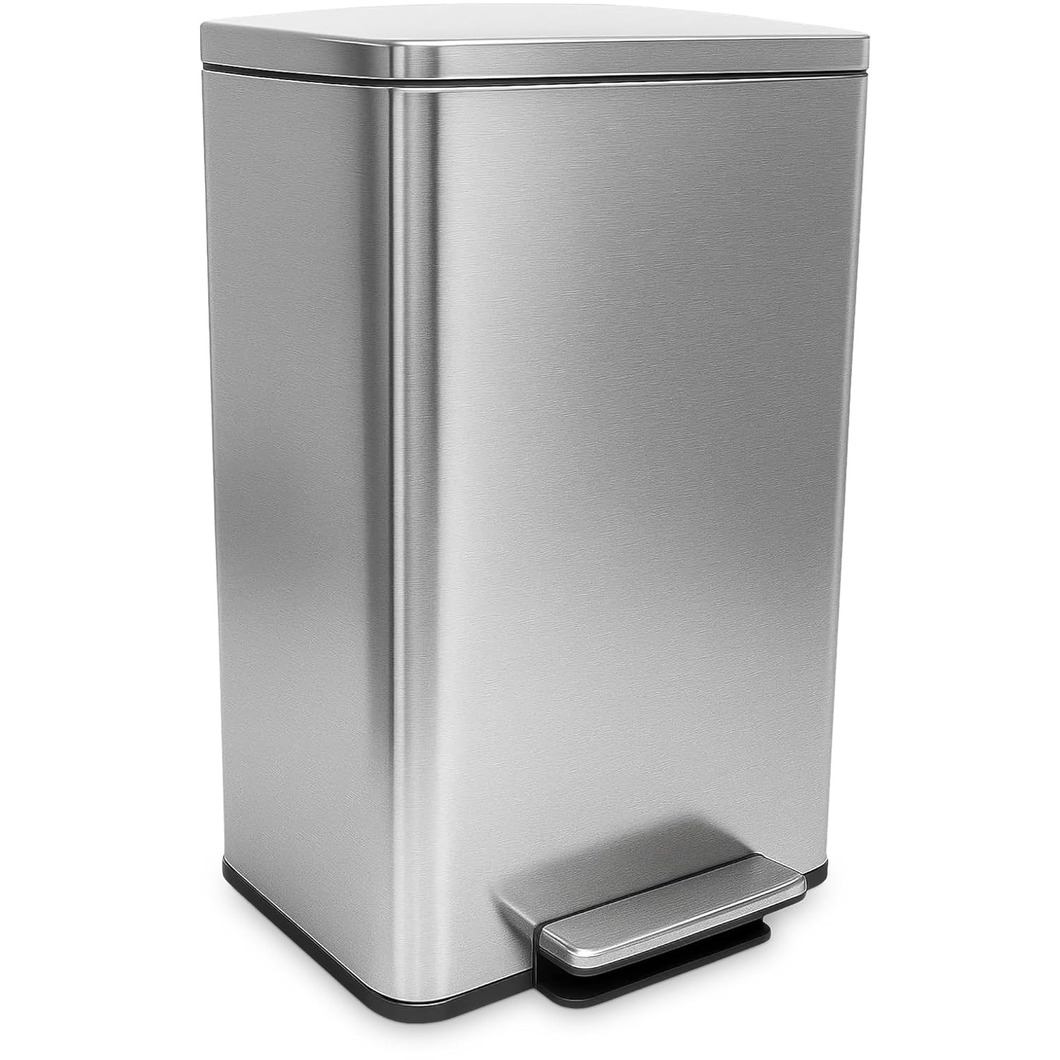 SIMPLI-MAGIC 50 Liter / 13.2 Gallon Soft-Close, Smudge Resistant Trash