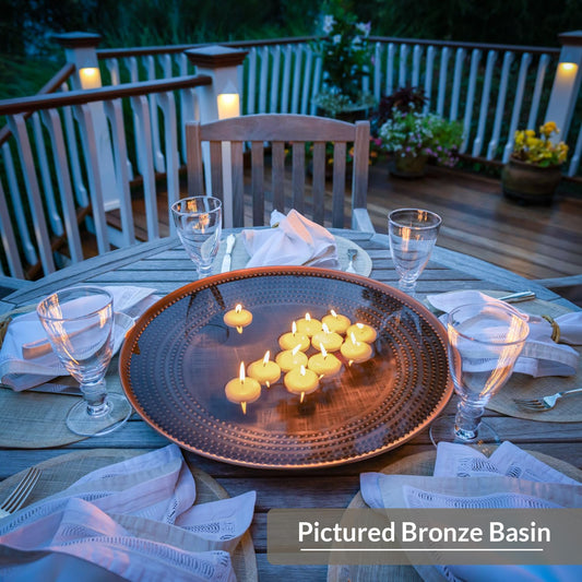 Good Directions Bird Bath Basin for Outside Backyard, Outdoor, Patio, 
