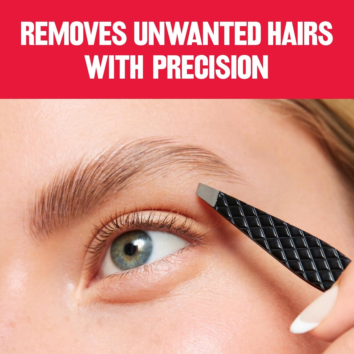 Revlon Expert Slant Tweezer, High Precision For an Easy Hair Removal, 