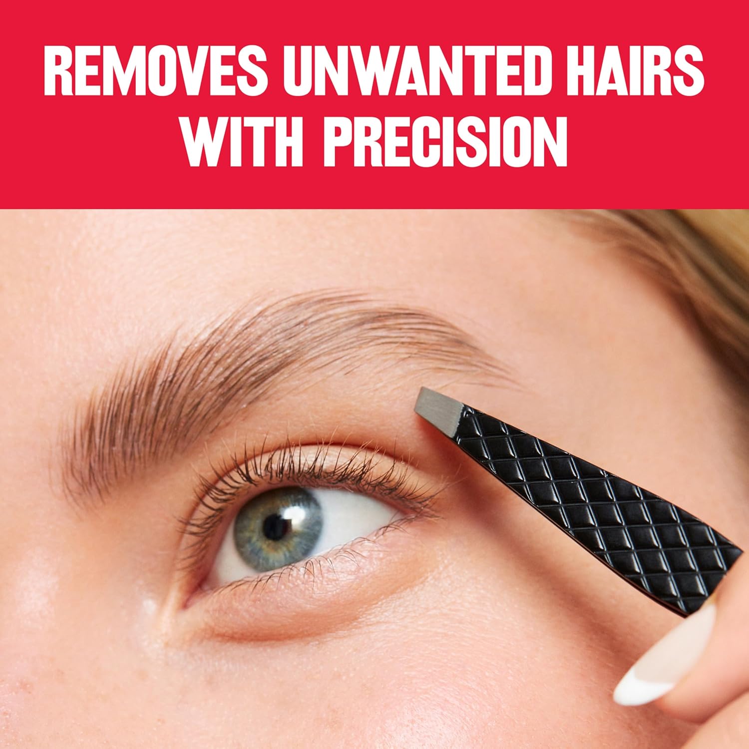 Revlon Expert Slant Tweezer, High Precision For an Easy Hair Removal, 