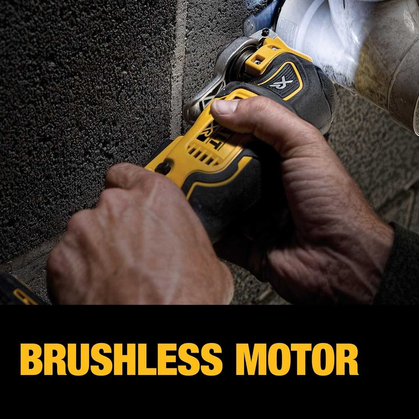 DEWALT 20V MAX XR Oscillating Multi-Tool Cordless, Variable Speed Brus