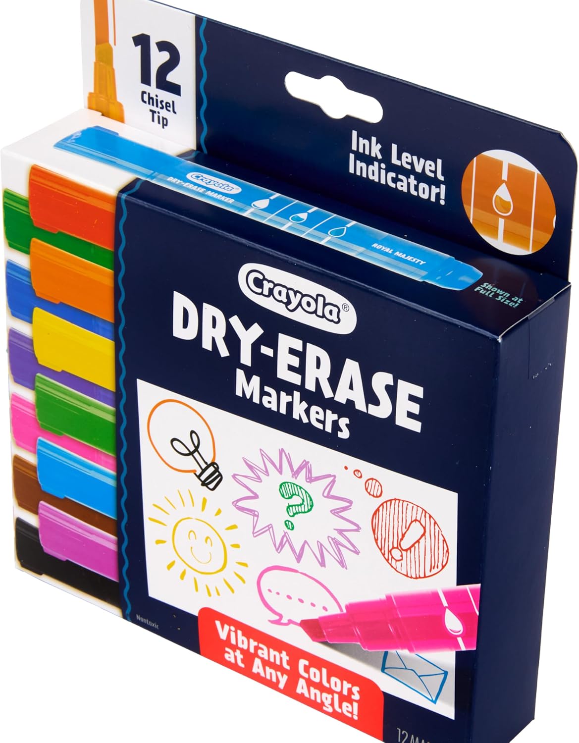 Crayola Take Note Dry Erase Markers for School (12ct) Essential Easter