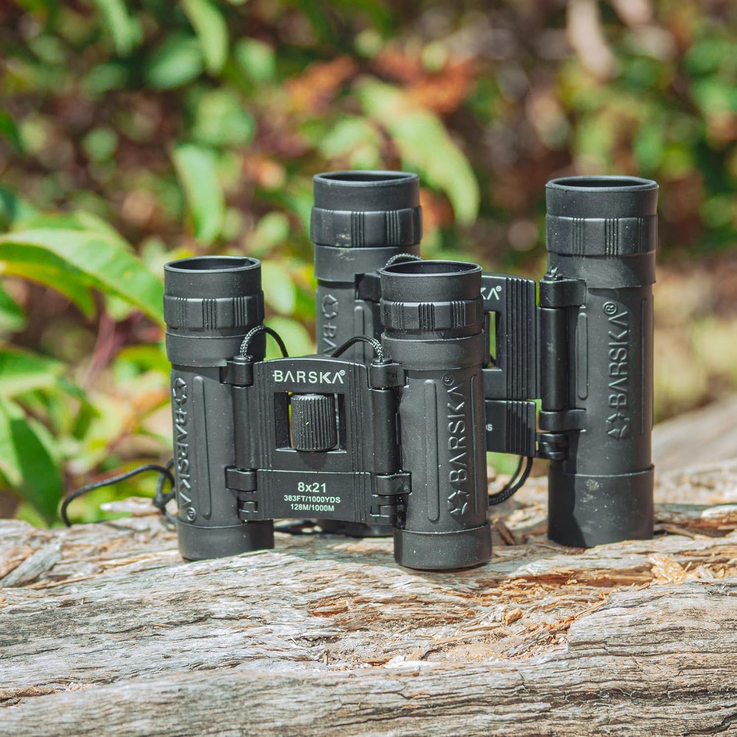 Barska Lucid View 10x25 Compact Binoculars – Lightweight Folding Design with Fully Coated Optics & Rubber Armor – Ideal for Travel, Hiking, Hunting & Sports