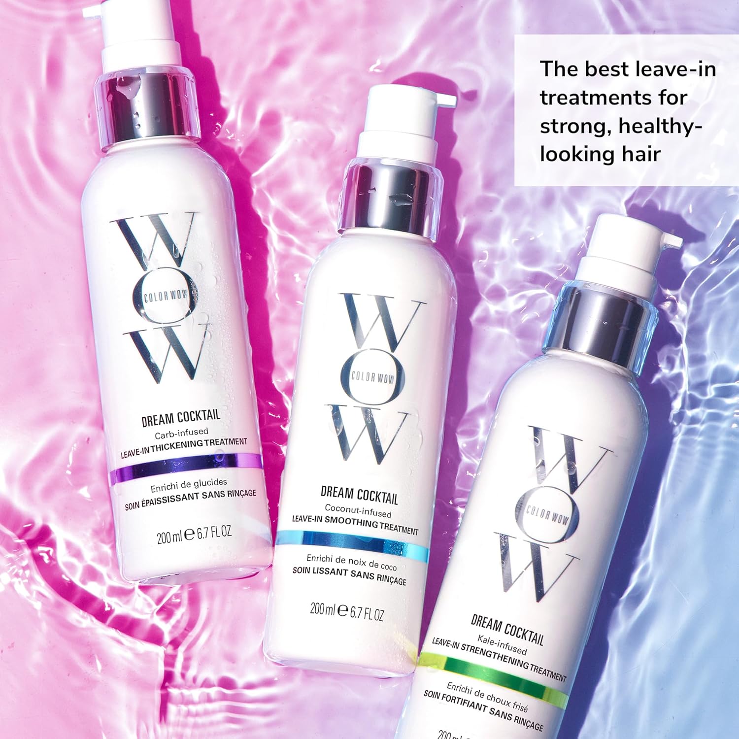 COLOR WOW Dream Cocktail Carb Infused Leave-in Treatment – Transform T