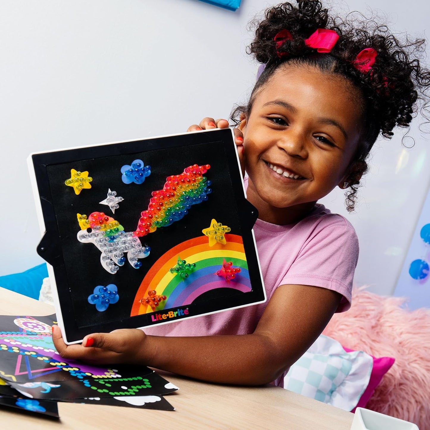 Lite Brite Classic, Favorite Retro Toy - Create Art with Light, STEM, 