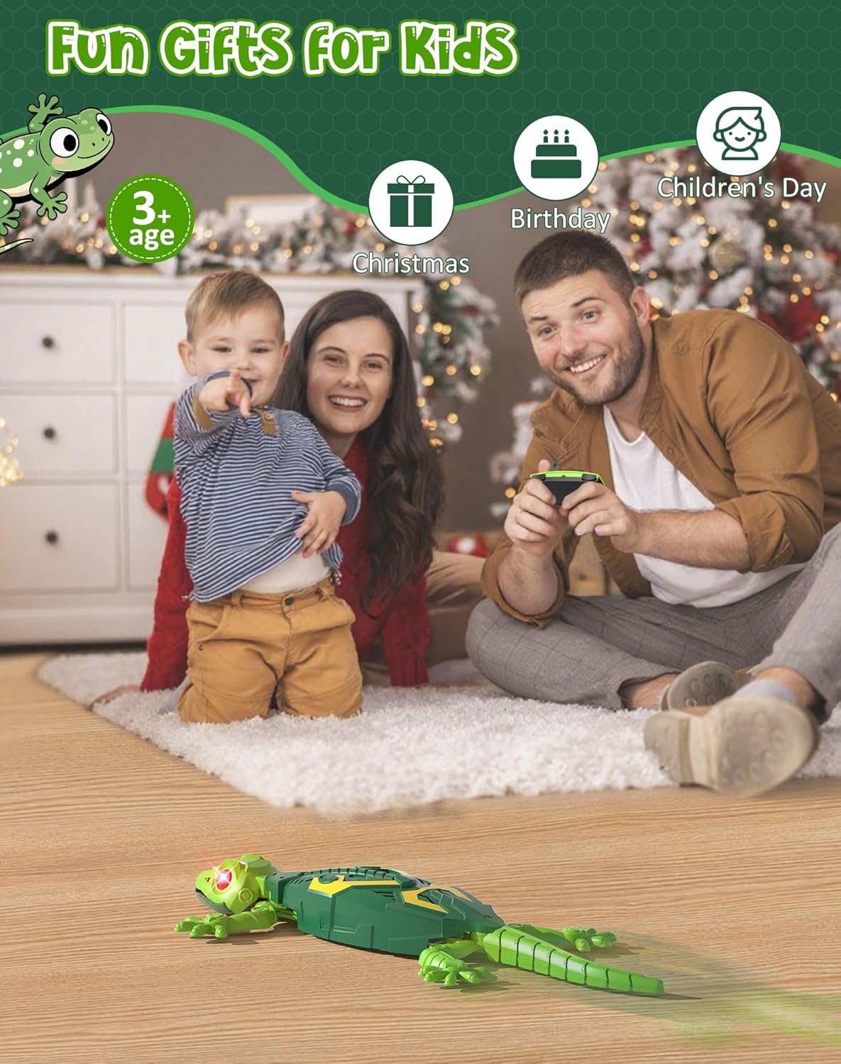 Wall Climbing Lizard,Wall Crawler Gecko Remote Control Car,Floor Ceili