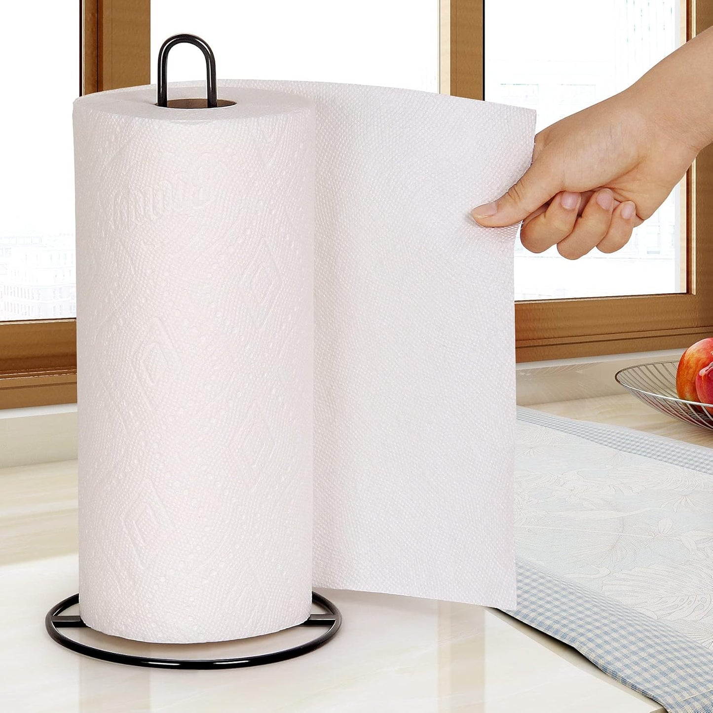 Paper Towel Holder Countertop, OBODING, Kitchen Paper Towel Stand Hold