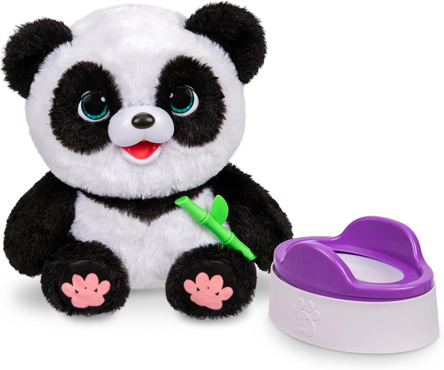 Little Live Pets My Baby Panda ChuChu Plush - Interactive Sounds, Feed