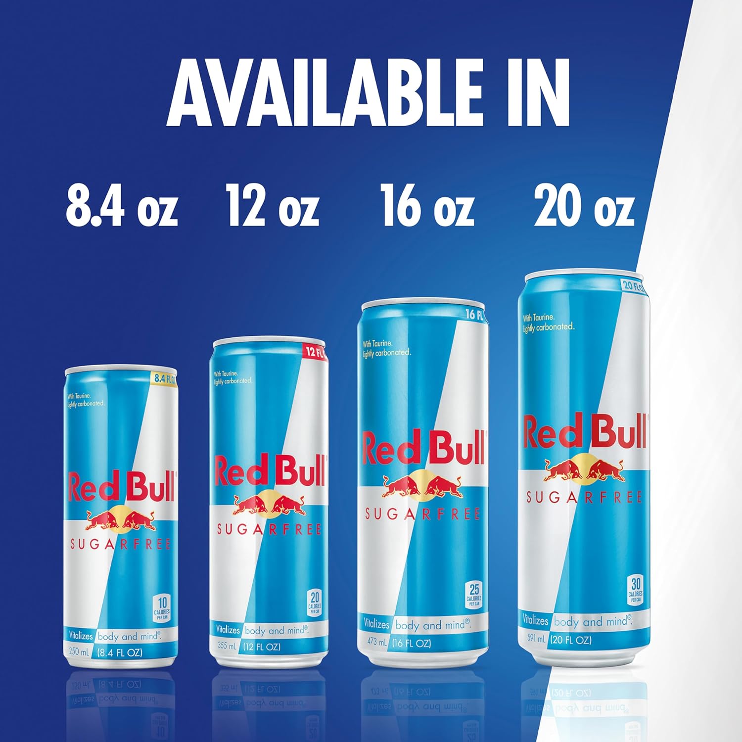 Red Bull Sugar Free Energy Drink, 8.4 Fl Oz, 4 Cans